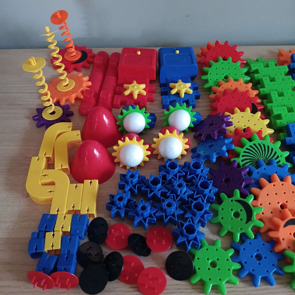 Techno Gears Educational Construction Building Blocks Toy STEM 113 Pcs - Picture 2 of 11